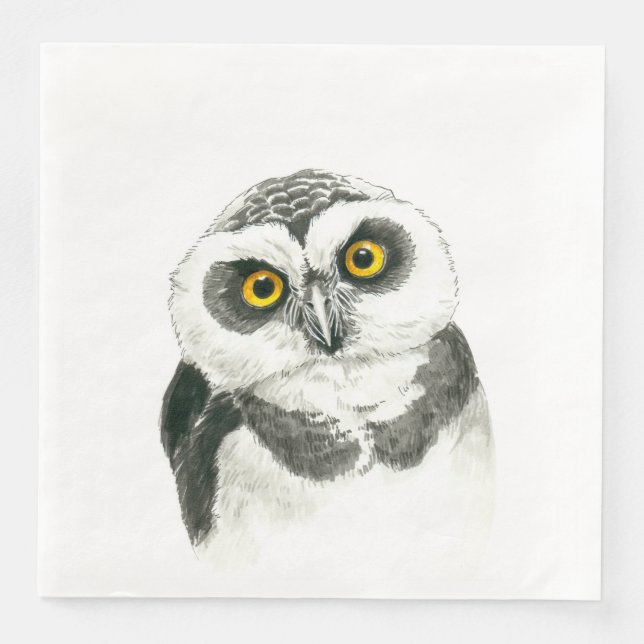 Owl Napkin (Front)