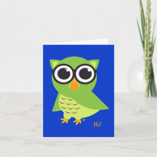 Owl Notecard