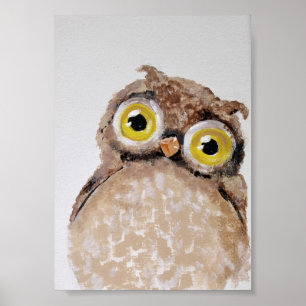 Owl Nursery Wall Art