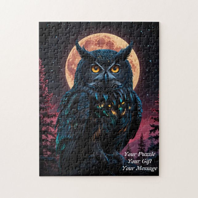 Owl of Wisdom Jigsaw Puzzle (Vertical)
