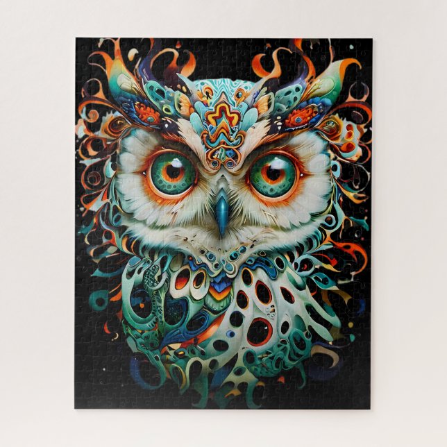 Owl of Wisdom Jigsaw Puzzle (Vertical)
