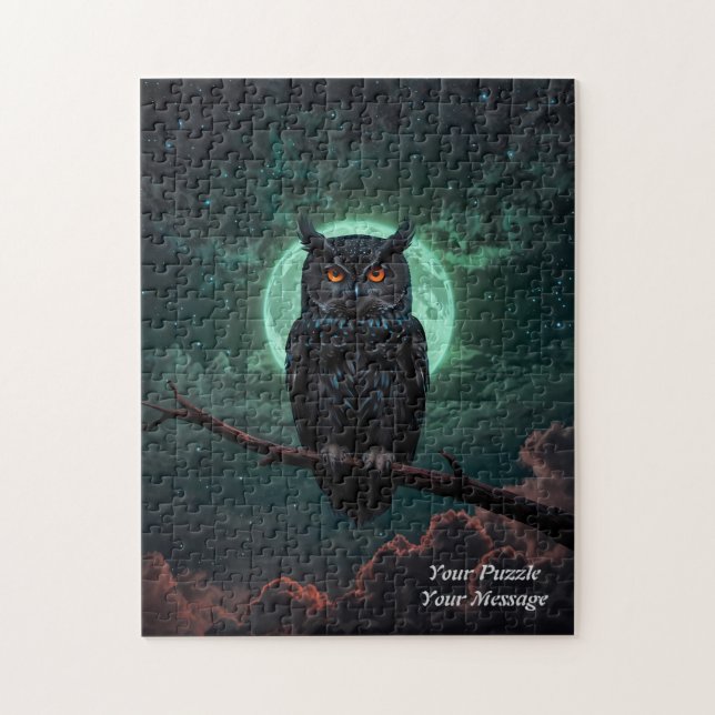 Owl of Wisdom Jigsaw Puzzle (Vertical)