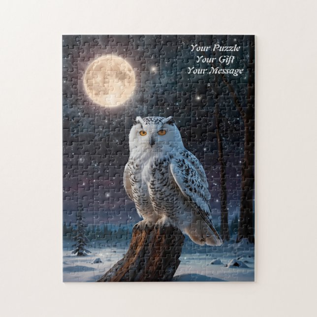 Owl of Wisdom Jigsaw Puzzle (Vertical)
