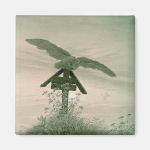 Owl on a Grave, 1836-7 Magnet