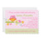 Owl on Branch Baby Shower Invitation