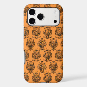 Owl (orange) - iPhone Case
