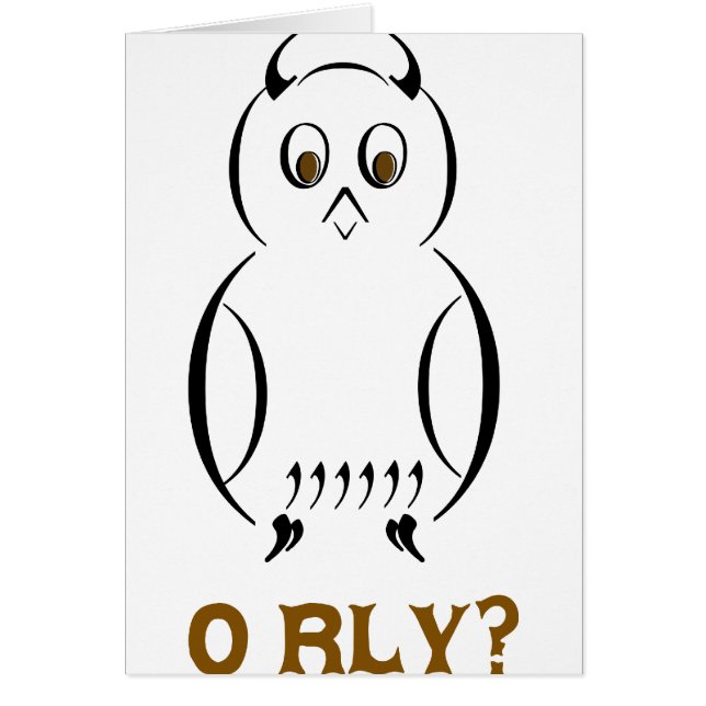 Owl O'Rly (Front)