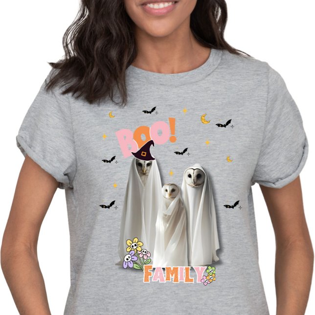 Owl-oween Family Halloween  T-Shirt (Creator Uploaded)
