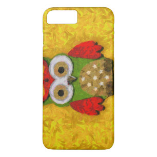 Owl painting iPhone 8 plus/7 plus case
