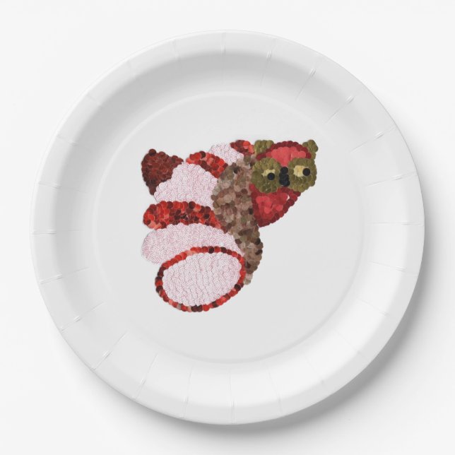 Owl Paper Plates (Front)