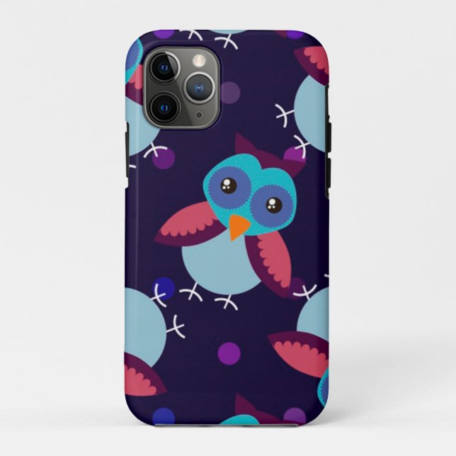 owl pattern background Case-Mate iPhone case (Back)