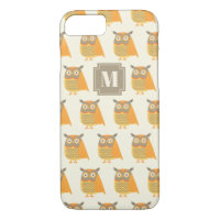 Owl Pattern Cell Phone Case