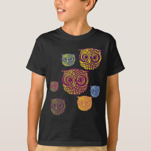 owl pattern T-Shirt
