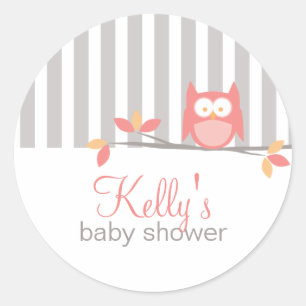 Owl Personalised Sticker