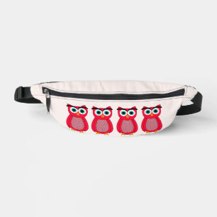 Owl Photo Print Bum Bags