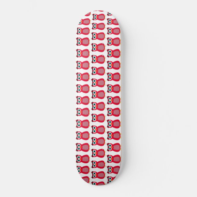 Owl Photo Print Skateboard (Front)