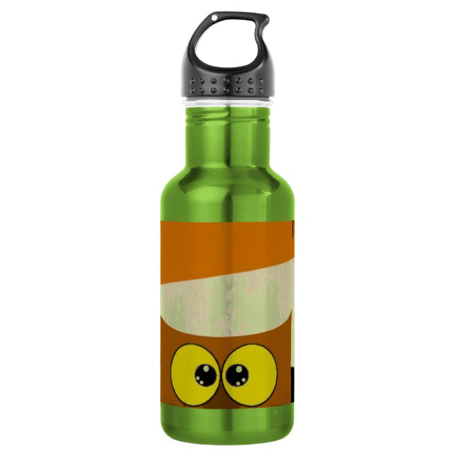 Owl Picture 532 Ml Water Bottle (Front)