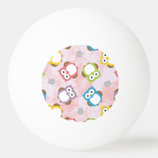 Owl Ping Pong Ball
