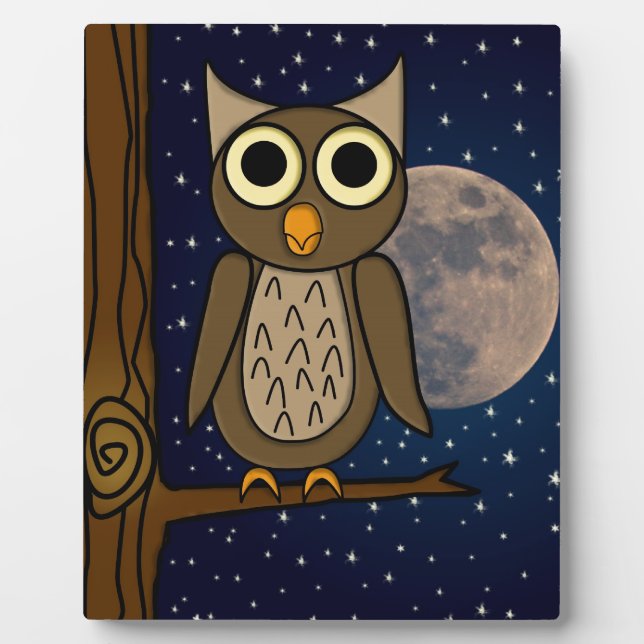 Owl Plaque (Front)
