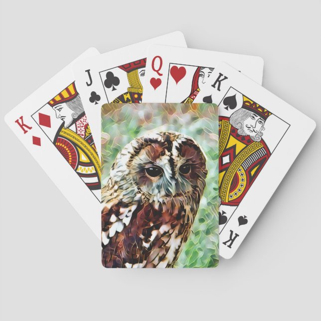 OWL PLAYING CARDS (Back)