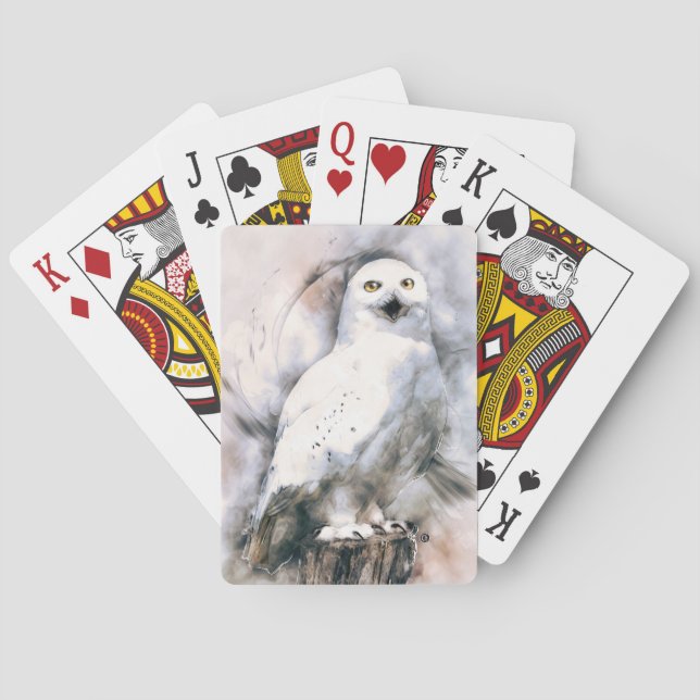 Owl Playing Cards (Back)