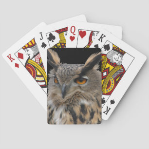 Owl Playing Cards