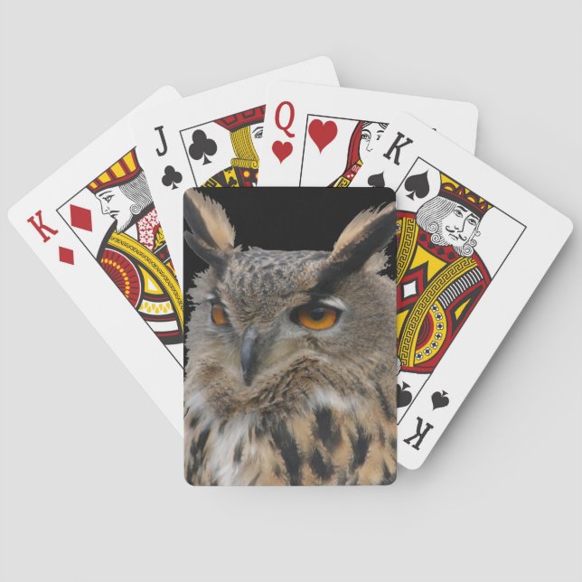 Owl Playing Cards (Back)