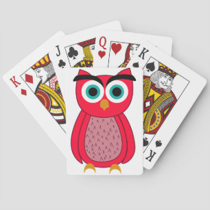 Owl Playing Cards
