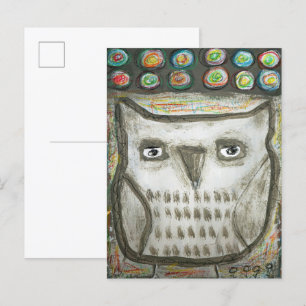 Owl Postcard