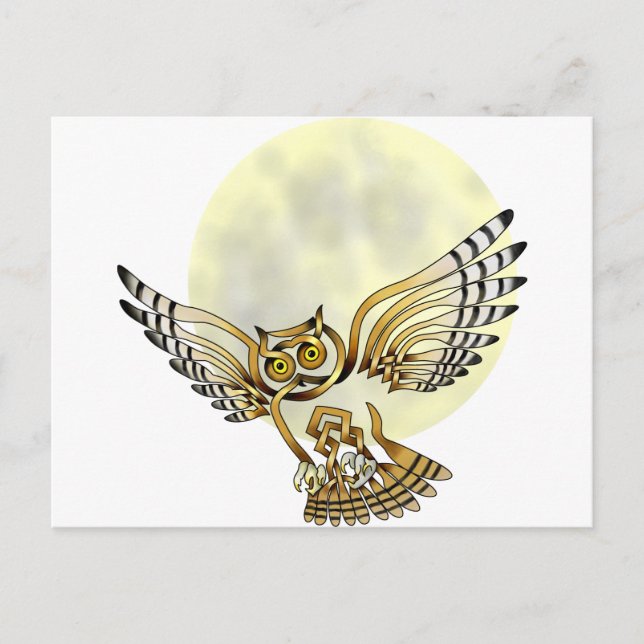 Owl Postcard (Front)