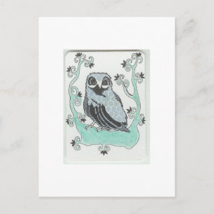 Owl postcard