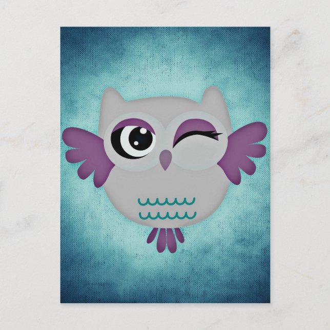 owl postcard (Front)