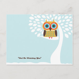 owl postcard