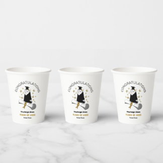 Owl Preschool / Kindergarten Graduation Party Paper Cups