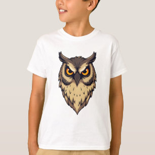 Owl Print Design  T-Shirt
