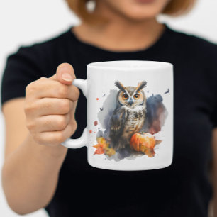 Owl Pumpkin - Halloween Coffee Mug