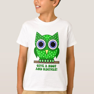 owl recycle T-Shirt