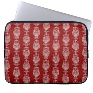 Owl (red) - Laptop Sleeve