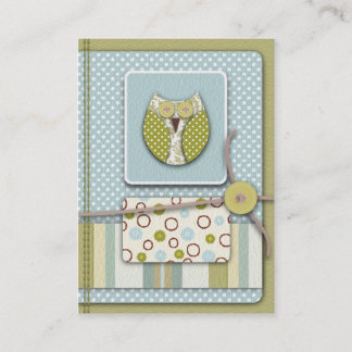 Owl Reminder Card