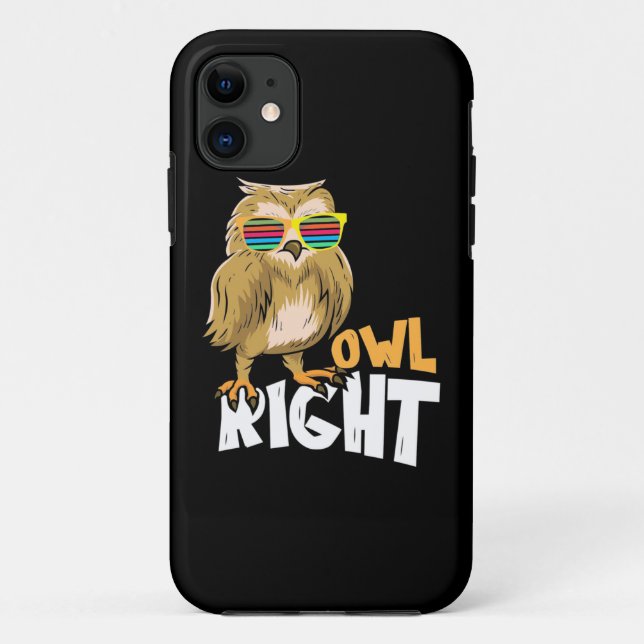 Owl Right Case-Mate iPhone Case (Back)