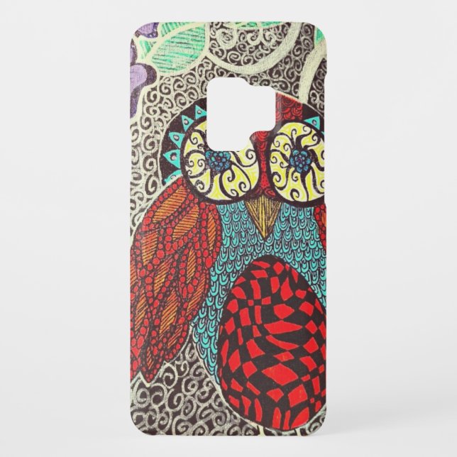 owl samsung galaxy case (Back)