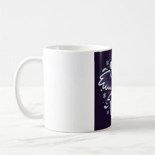 Owl Santa Delivering a Gift Mug
