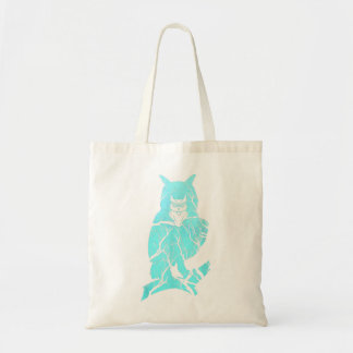 Owl Silhouette Nature Forest Bird Pastel  Tote Bag