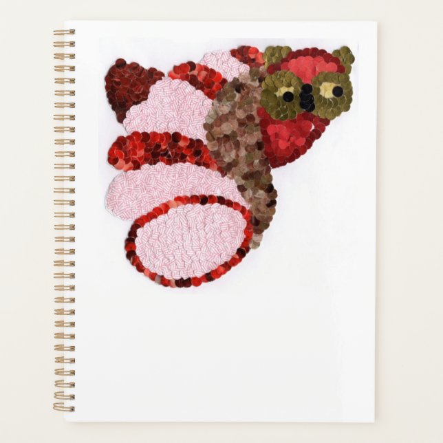 Owl Spiral Bound Planner (Front)