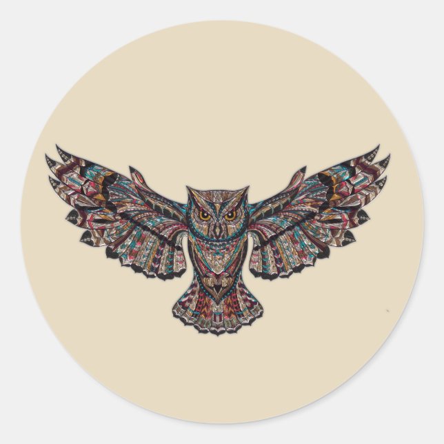 Owl Sticker (Front)