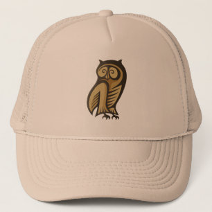 Owl Symbol Colour Trucker Hat