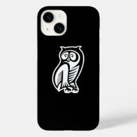 Owl Symbol White