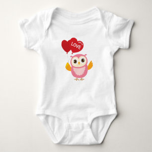 Owl T-Shirt Baby Bodysuit