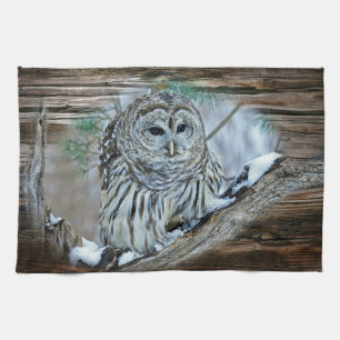 Owl Tea Towel