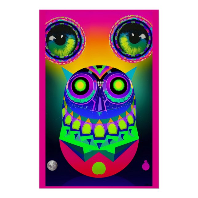 Owl the Time Watching Poster (Front)